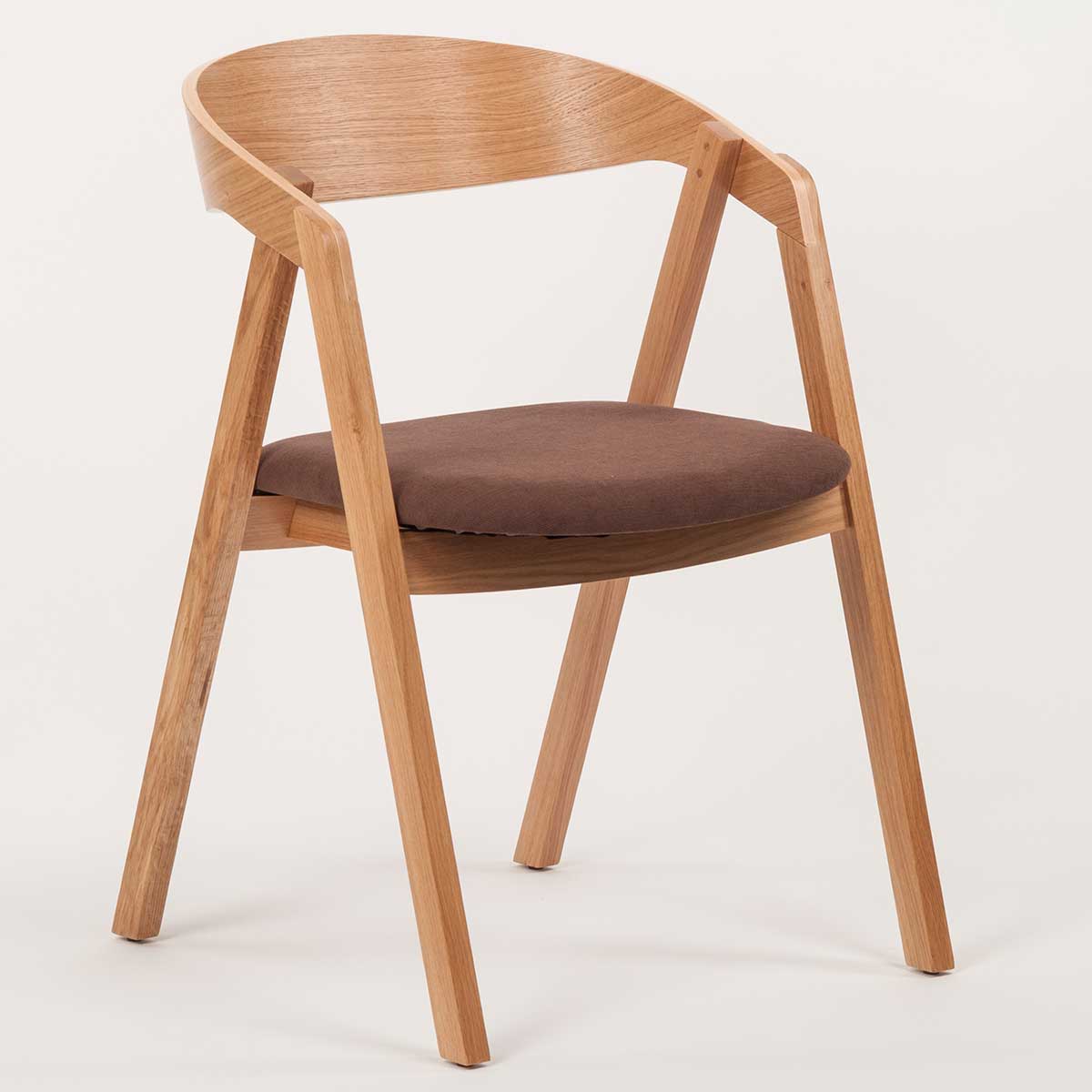 Levně Stima Křesílko GURU dubové s čalouněním Odstín: Dub, Látky: MYSTIC marrone 114