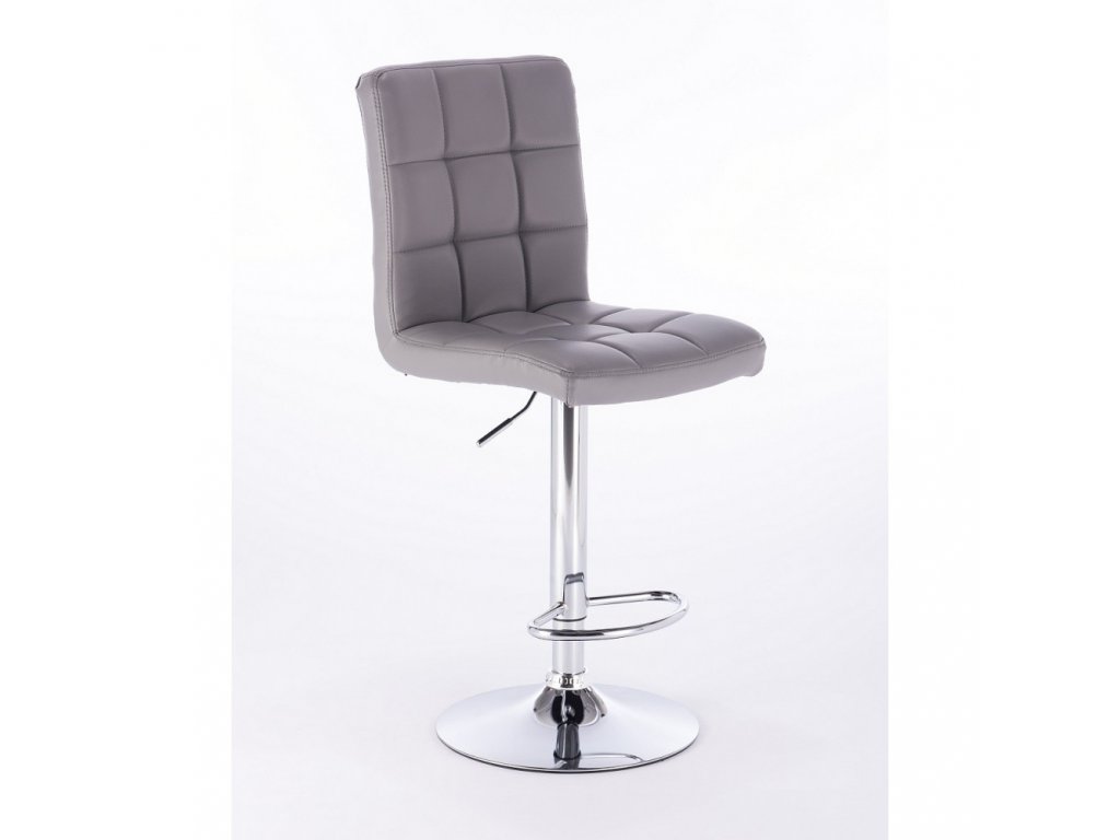 Barová židle TOLEDO - šedá