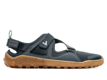 Vivobarefoot TRACKER SANDAL WOMENS CHARCOAL/GUM