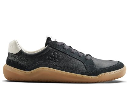 Vivobarefoot GOBI II SNEAKER PREMIUM LEATHER MENS OBSIDIAN