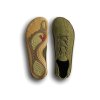 Vivobarefoot SENSUS MENS DARK OLIVE CRACKED LEATHER