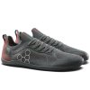 Vivobarefoot PRIMUS LITE KNIT MENS OBSIDIAN/CHERRY TOMATO
