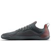 Vivobarefoot PRIMUS LITE KNIT MENS OBSIDIAN/CHERRY TOMATO