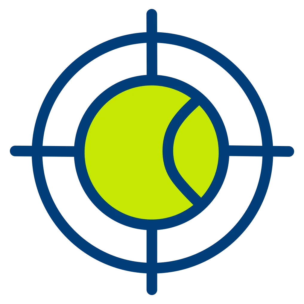 Padel raketa pro kontrolu hry