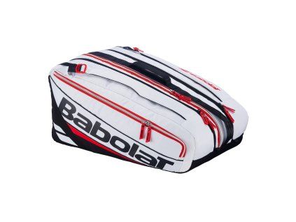 babolat rh pro padel tech bag white black red main