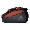 adidas multigame black orange padel bag bok zijpadel.jpeg