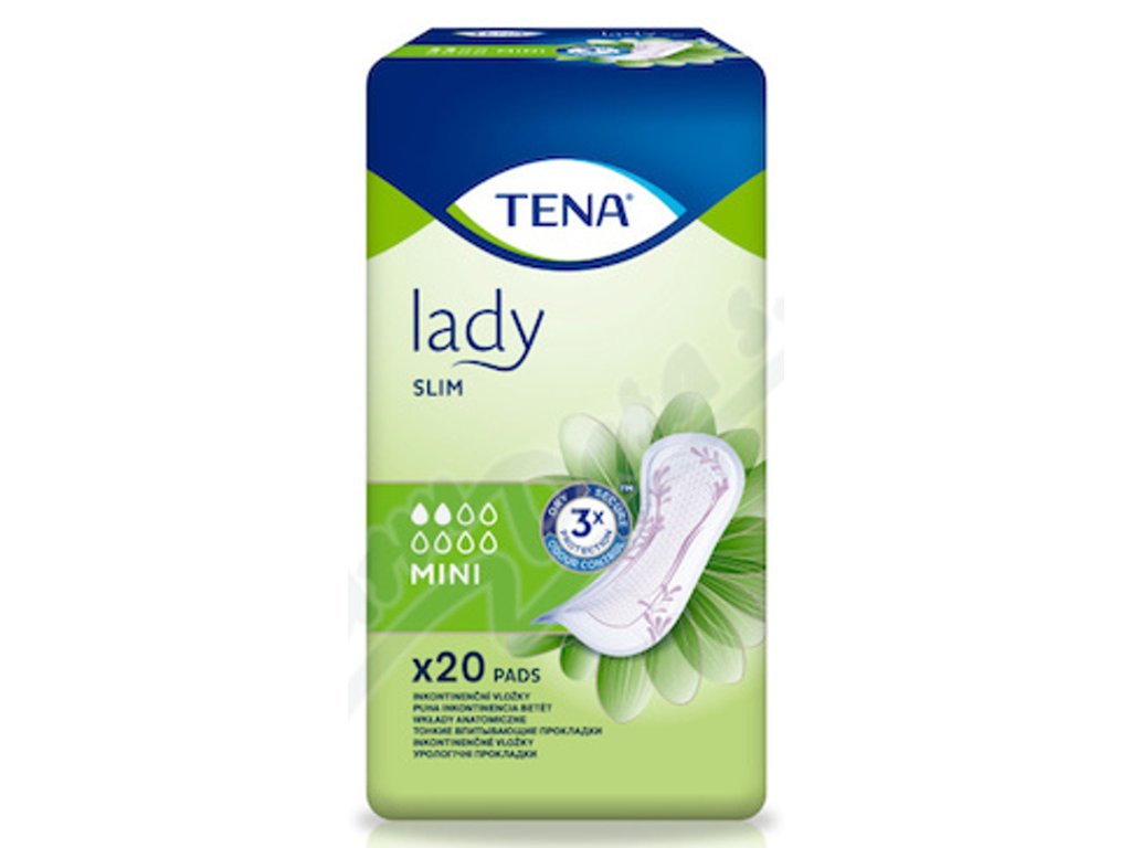 Inkontinenční vložky, TENA Lady Slim Mini