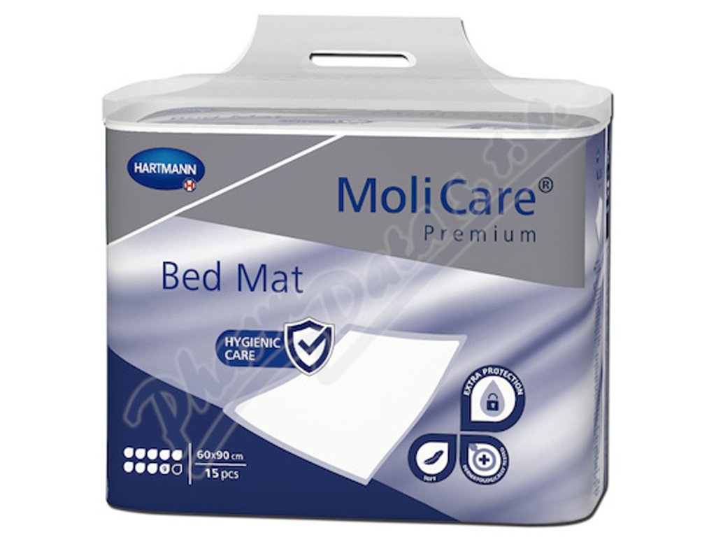 Inkontinenční podložky - MoliCare Bed Mat, 9 kapek, 60x90 cm, 15ks