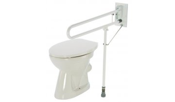 Madlo k WC sklopné s nastavitelnou nohou - 4231