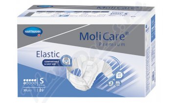 Plenkové kalhotky, MoliCare ELASTIC S, 6 kapek, 30 ks