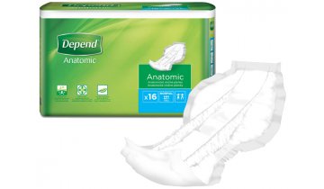 Vložné pleny, Depend Normal, 16 ks