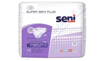Plenkové kalhotky - Seni Super Plus Medium, 10 ks