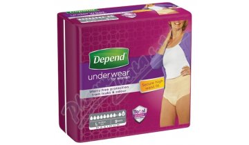Navlékací inkontinenční kalhotky pro ženy Depend Maximum L - 9 ks