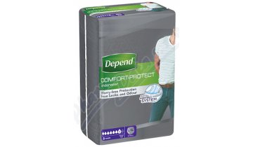 Natahovací absorpční kalhotky pro muže, Normal Depend, vel. L/XL, 9 ks