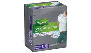 Natahovací absorpční kalhotky pro muže, Normal Depend, vel. S/M, 10 ks