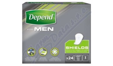 Inkontinenční vložky - Depend For Men 1, 24 ks