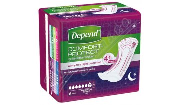 Inkontinenční vložky - Depend Maximum, 6 ks