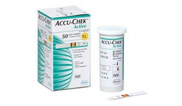Testovací proužky do glukometru Accu-Chek Active, 50 ks