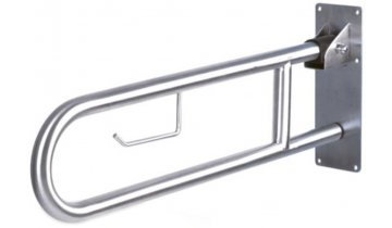 Madlo k WC sklopné nerez - 506 N