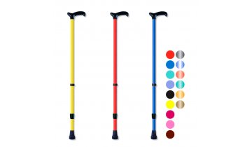 Duralová hůl 405 A - nastavitelná výška 79 - 99 cm