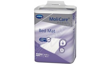 Inkontinenční podložky, MoliCare BedMat, 8 kapek, 60 x 60 cm, 30 ks