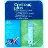 Testovací proužky do glukometru, Contour Plus, 50 ks