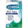 Čistící tablety pro zubní náhrady, Corega, BIO Antibakteriální tablety, 30 tablet