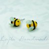 Náušnice motiv včelka