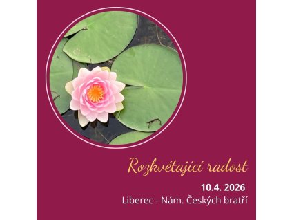 Rokvétající radost - živý workshop - Liberec
