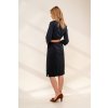 ZIK ROVNÉ KOŠEĽOVÉ ŠATY S RÁZPORKAMI čierna 2