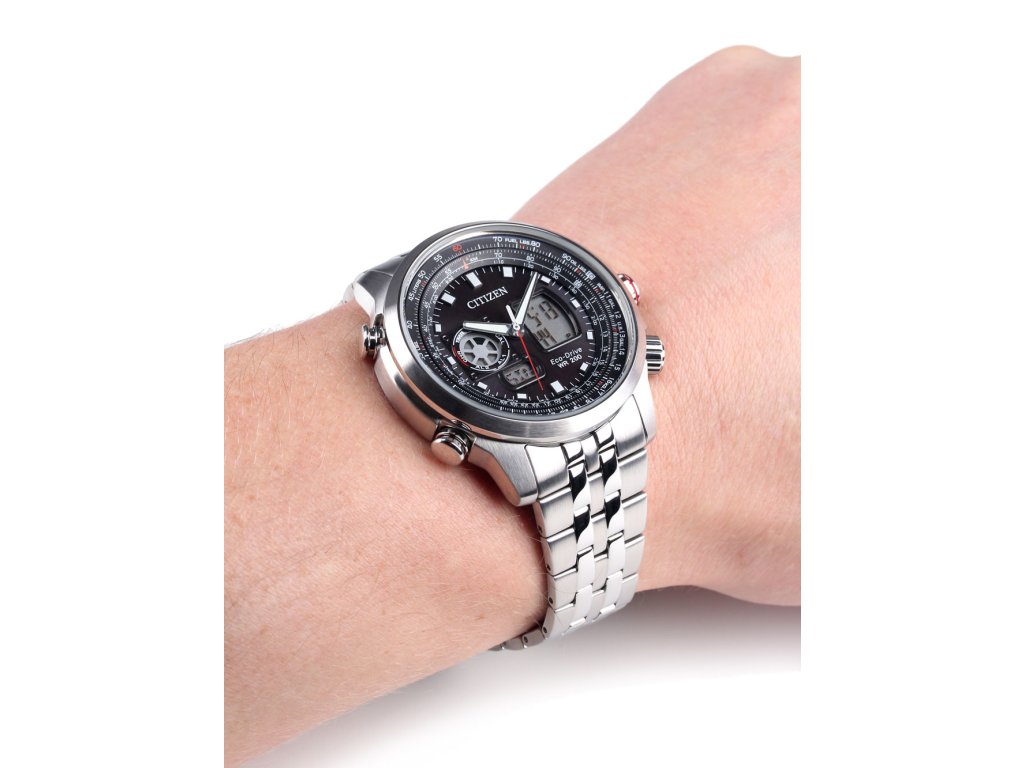 Citizen JZ1060 50E Eco Drive Promaster Sky GMT 7 690 K zilkahodinkycz ZilkaHodinky.cz