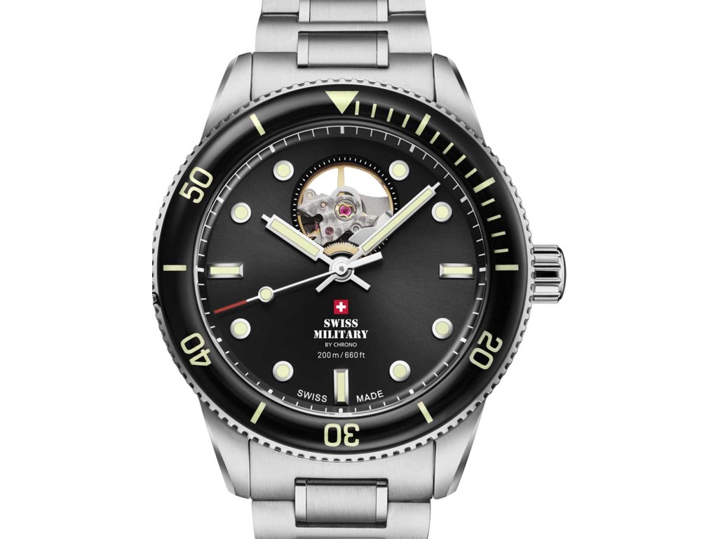 Ppsnabha Swiss Army Watch Water Resistant 330 Feet Swiss Military