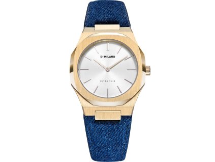 D1 Milano UTDL03 Classic Denim Ultra Thin 34 mm