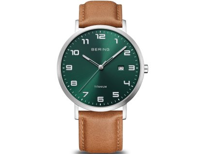 Bering 18640-568 men`s Titanium 40mm