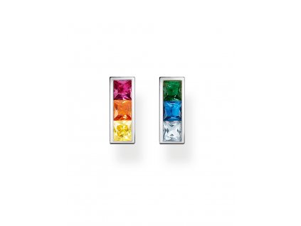 Thomas Sabo H2250-477-7 Earrings - Rainbow Stone