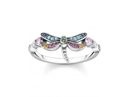 Thomas Sabo TR2383-314-7-56 prstýnek - dragonfly