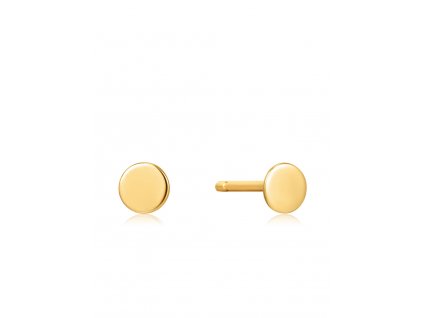 Ania Haie EAU001-04YG Earrings - Gold Disc