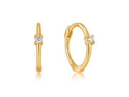 Ania Haie EAU001-14YG Earrings - Huggie Hoop