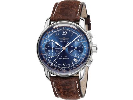 zeppelin 7614 3 chronograph lz126 los angeles herrenuhr 004