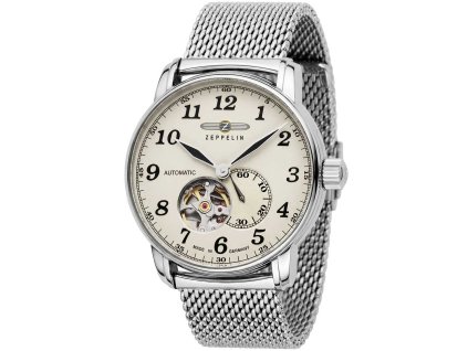 zeppelin 7666m 5 lz 127 graf automatik herrenuhr 002