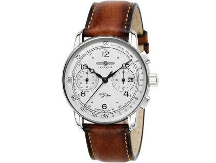 zeppelin 8676 1 chronograph 100 jahre zeppelin herrenuhr 002