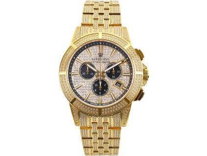 Louis XVI LXVI1123 Majeste Iced Out Chronograph 43mm