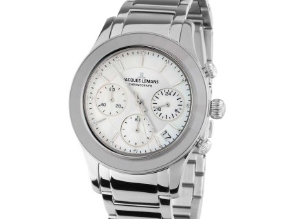 Jacques Lemans 1-2151F Venice Ladies Chrono 38mm 5ATM