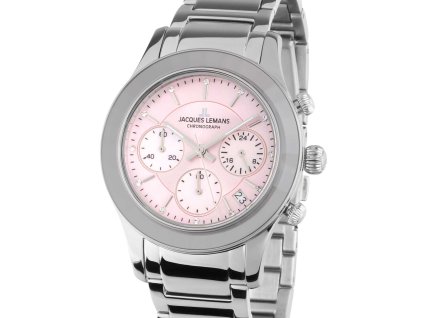 Jacques Lemans 1-2151L Venice Ladies Chrono 38mm 5ATM