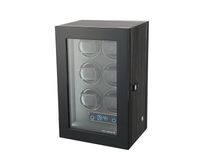 gentlemen 6 black apricot closed key fingerprint opening