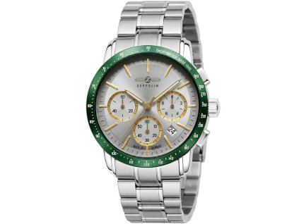 neu zeppelin 8878 mb 5 herrenuhr new york chronograph 002 grey