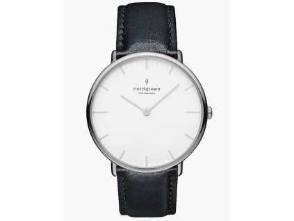 nordgreen native nr40sileblxx front