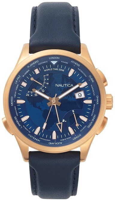 Hodinky NAUTICA model SHANGHAI WORLD TIME NAPSHG002