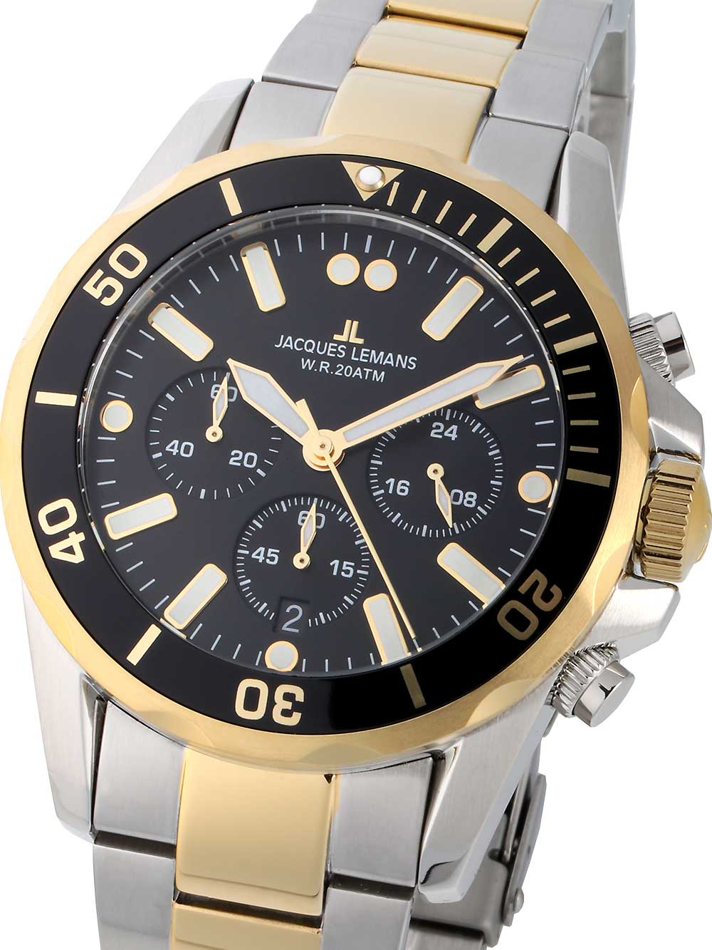 Jacques Lemans 1-2091I Liverpool Chronograph 44mm