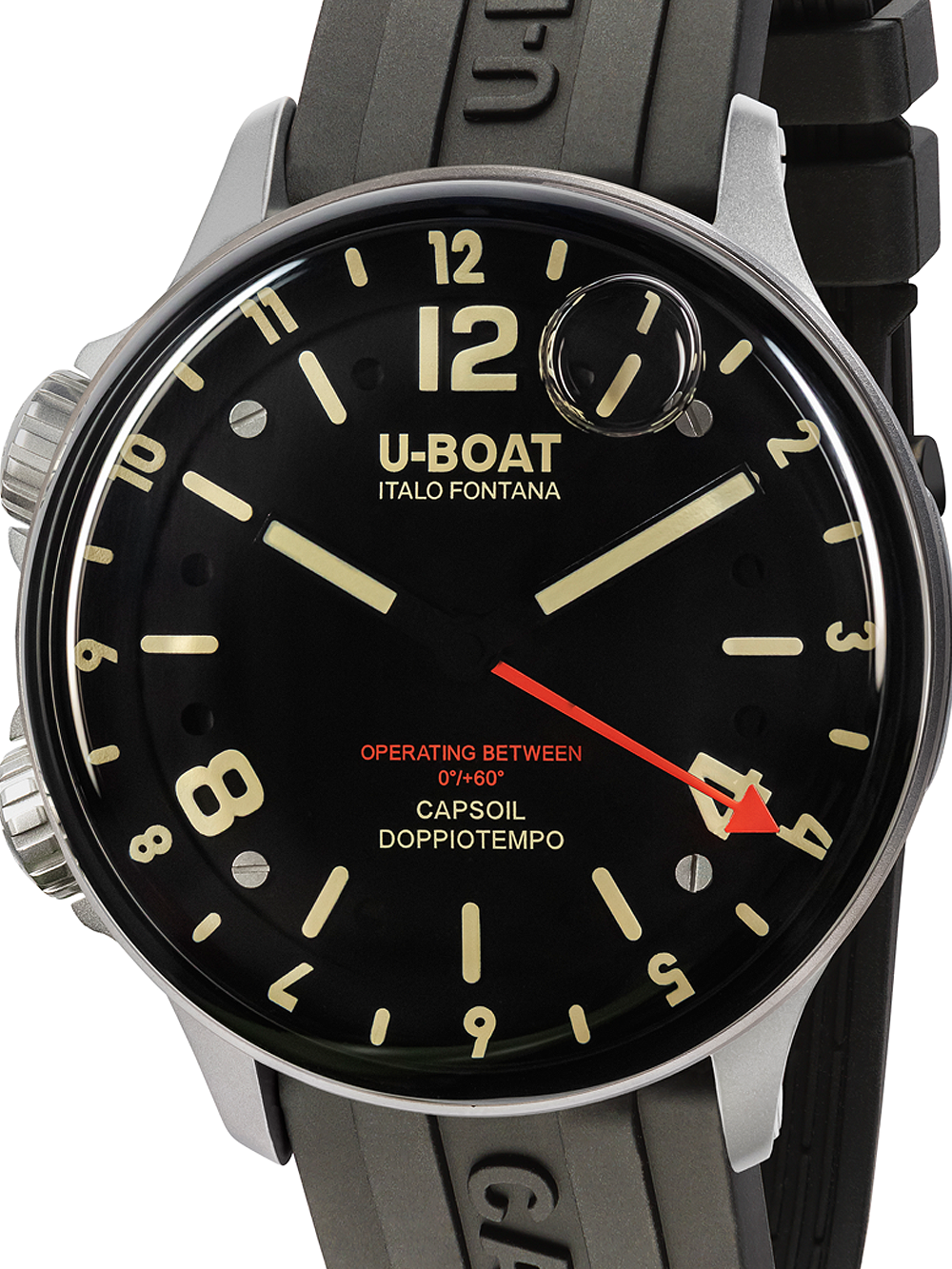 U-Boat 8769 Capsoil Qs. Doppotempo SS GMT 45mm 8769